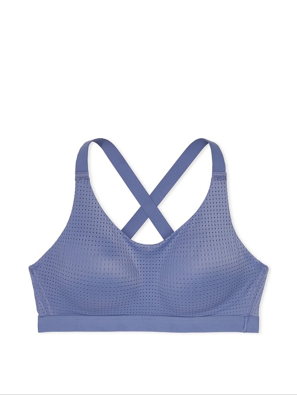 Victoria's Secret Lightweight Mesh Sports Bra Velvet Morning Blue 32C